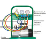 Вакуумирование системы холодильной установки